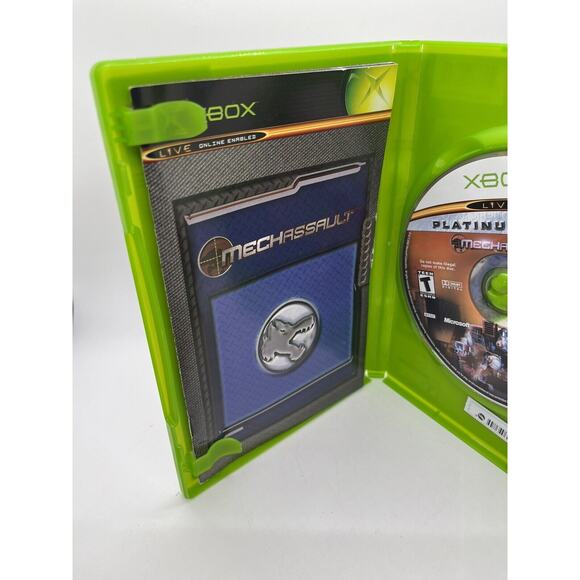 Microsoft XBOX 2003 Platinum Hits MECHASSAULT Video Game TESTED & WORKS! - Picture 7 of 8